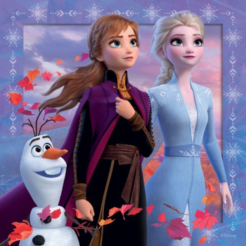Ravensburger Παιδικό Παζλ "Frozen II" 3x49 κομμάτια 