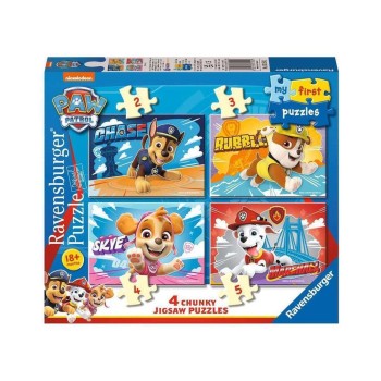 Ravensburger Paw Patrol Τα Πρώτα μου Παζλ 2/3/4/5 τεμ.