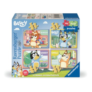 Ravensburger Bluey Τα Πρώτα μου Παζλ  2/3/4/5 τεμ. 