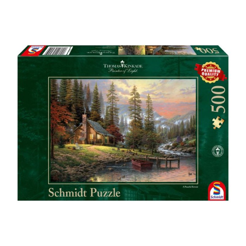 Schmidt Παζλ 500 Thomas Kinkade Σαλε στο βουνο