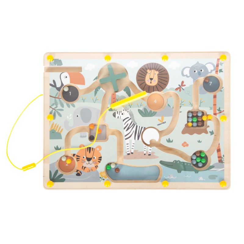 Small Foot Μαγνητικός Λαβύρινθος "Safari"