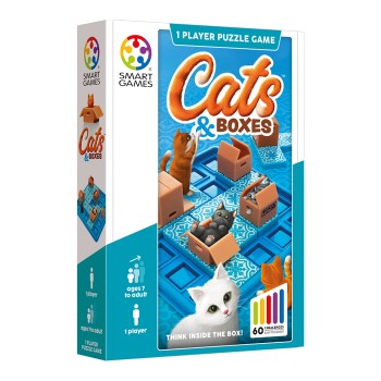 Smartgames Επιτραπέζιο "Γατάκια - Cats & Boxes"