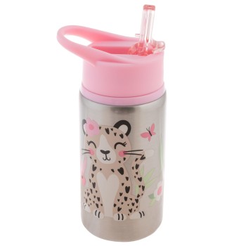Παιδικό Ανοξείδωτο Παγούρι 532ml, Leopard