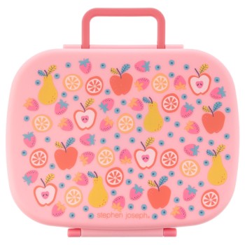 Δοχείο Φαγητού, Bento Box with Removable Tray, Fruit