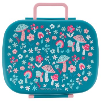 Δοχείο Φαγητού, Bento Box with Removable Tray, Mushroom