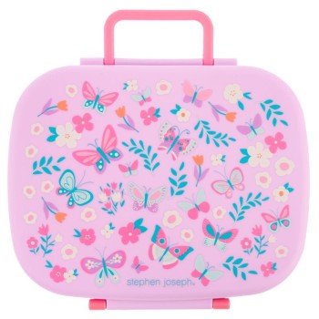 Δοχείο Φαγητού, Bento Box with Removable Tray, Butterfly