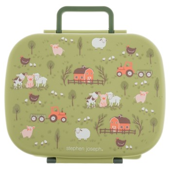 Δοχείο Φαγητού, Bento Box with Removable Tray, Farm