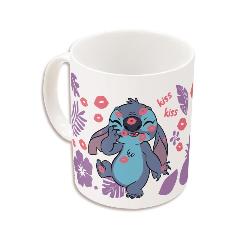 Κούπα Κεραμική Stitch & Angel with Heart in Gift Box (325ml) 