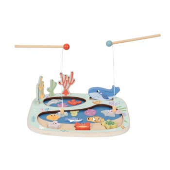 Tooky Toy Ξύλινο Παιχνίδι "Ψάρεμα" 