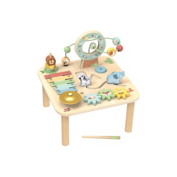 Tooky Toy Ξύλινο Τραπεζάκι Δραστηριοτήτων "Δασος"