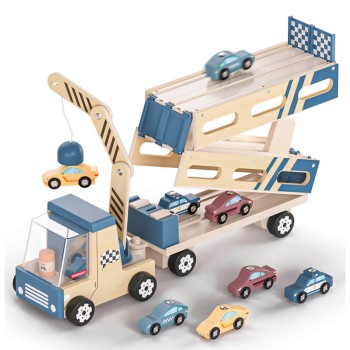 TOPBRIGHT Montessori 2 σε 1 Roll & Race Car