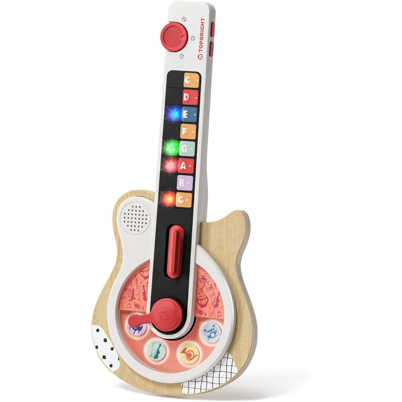 TOPBRIGHT Ξύλινη Κιθάρα Δραστηριοτήτων "Music Activity Guitar"