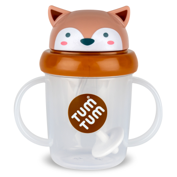 TUMTUM Παιδικό Ποτήρι 200ml "FERGUS FOX" 