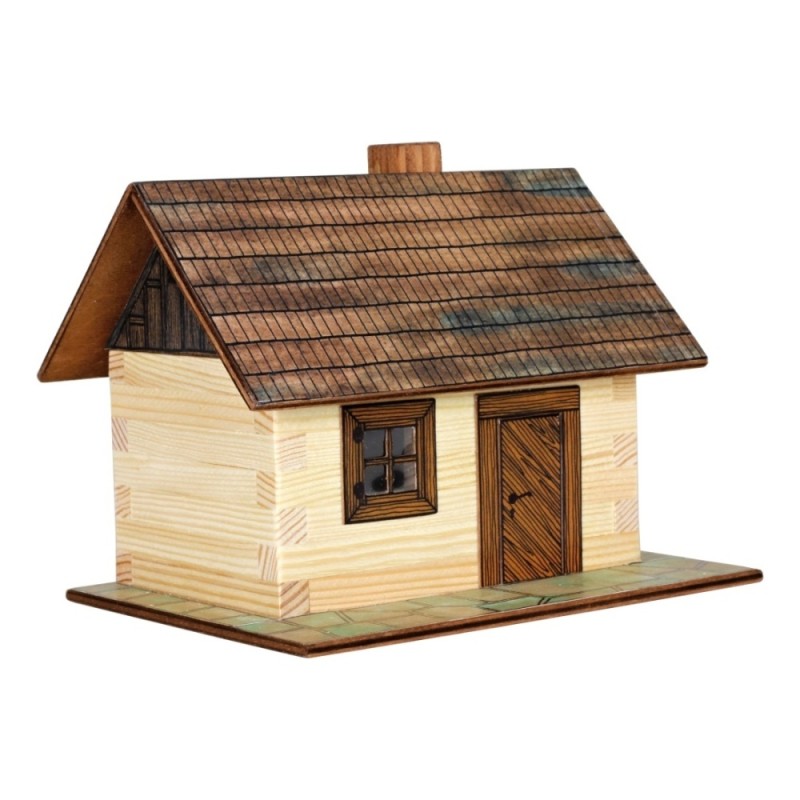 Walachia Wooden Hobby Kit "Ξύλινη Καλύβα"