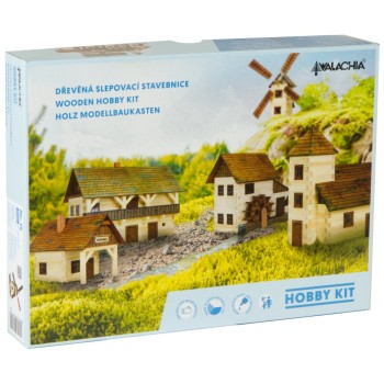 Walachia Wooden Hobby Kit "Ξύλινη Καλύβα"