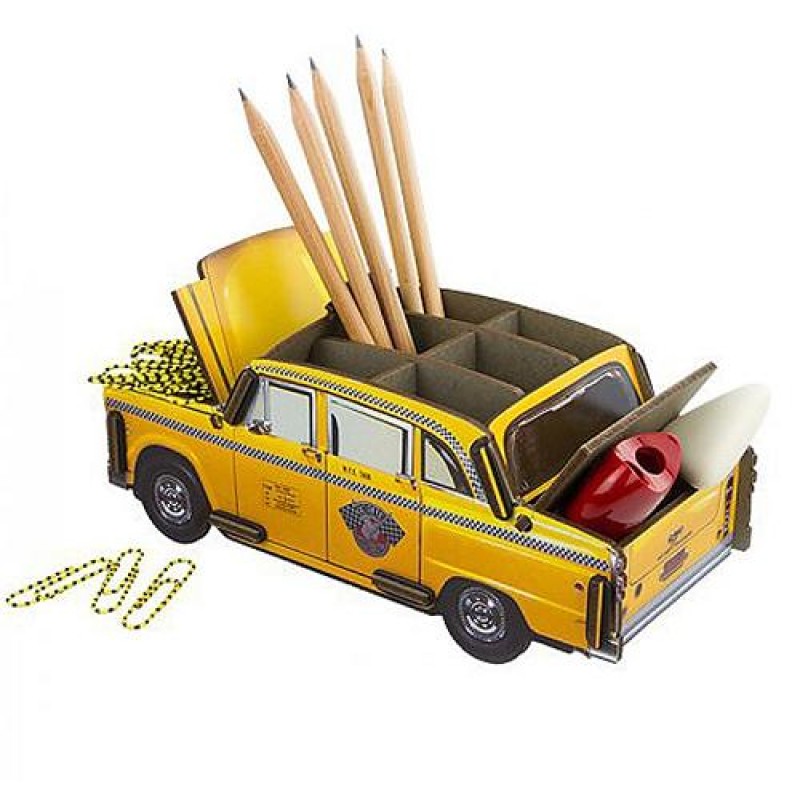 Werkhaus DIY Μολυβοθήκη "New York Taxi"