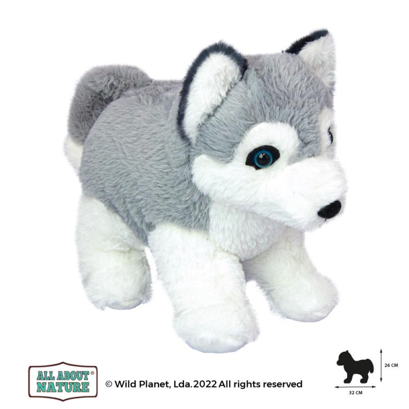 Wild Planet All About Nature Χασκυ Κουταβάκι 32 cm