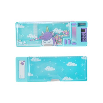 Κασετίνα Retro Unicorn with Clouds