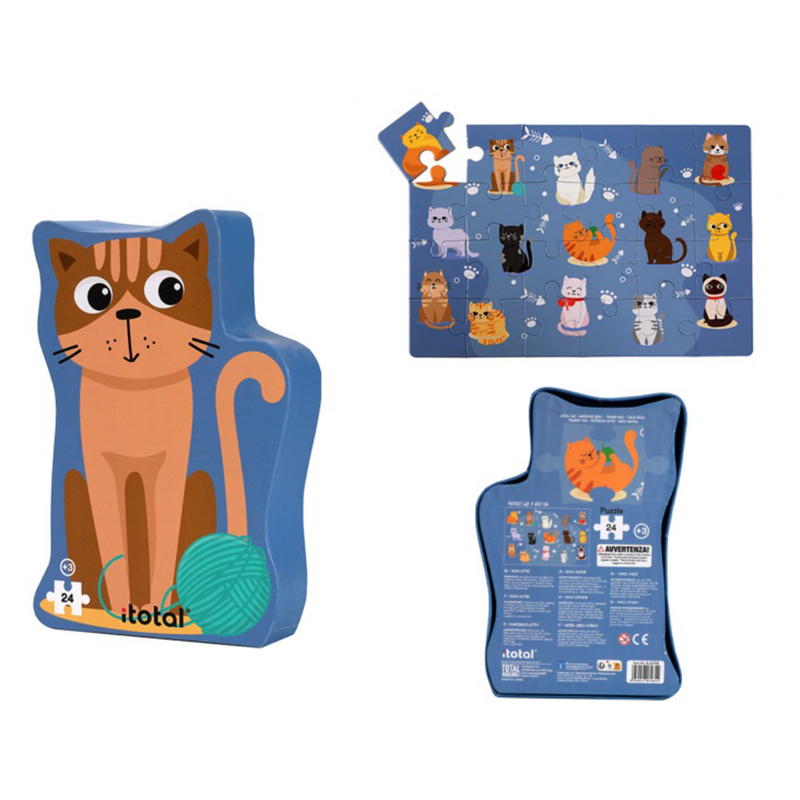 i-Total Παιδικό Puzzle "Cat" 24 κομμάτια 