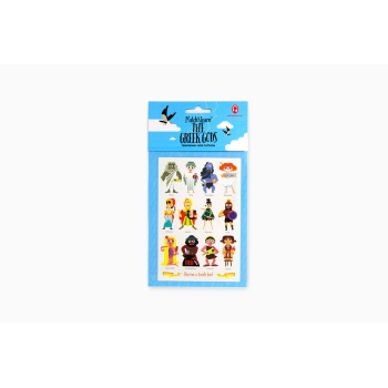 GREEK GODS - TEMPORARY KIDS TATTOOS