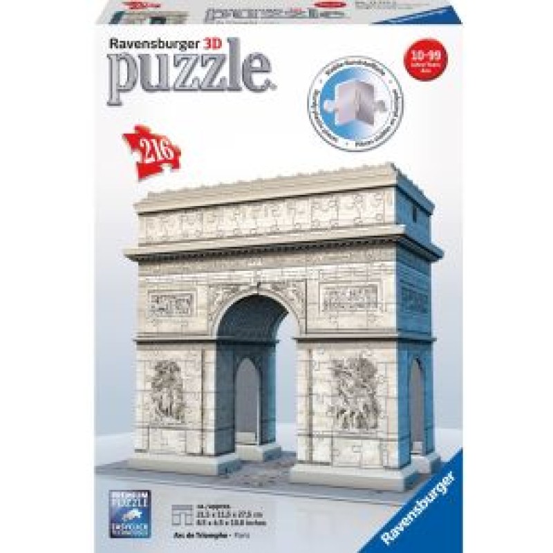 Ravensburger 3D Puzzle "Αψίδα του Θριάμβου"