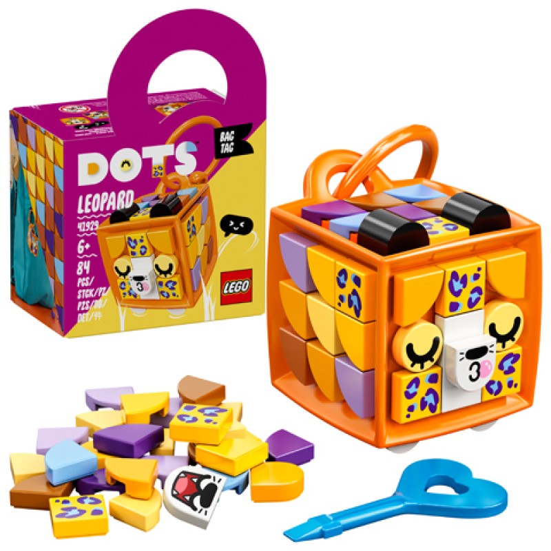 LEGO Dots Bag Tag Leopard (41929)