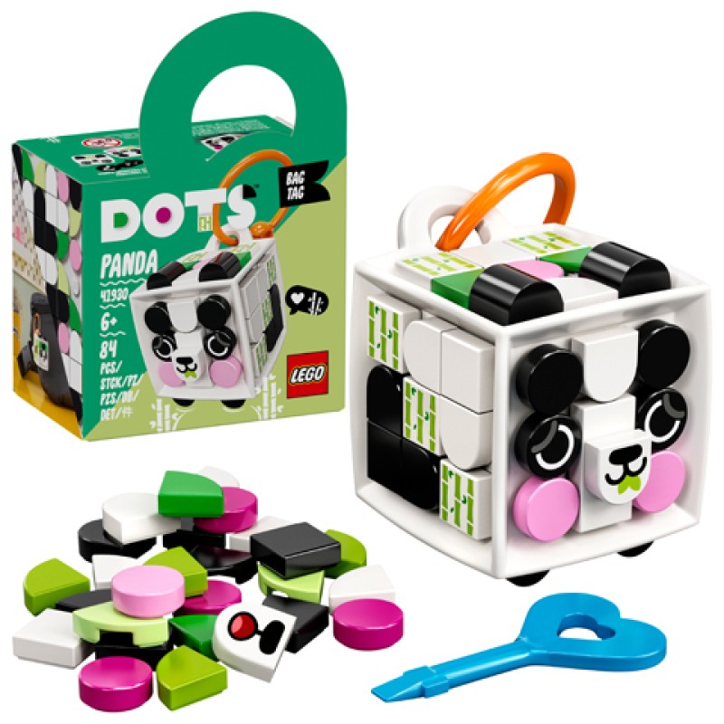 LEGO Dots Bag Tag Panda (41930)