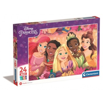 Clementoni Παιδικό Παζλ S.C. Maxi "Princess Disney" 24 κομμάτια