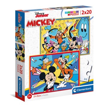 Clementoni Παιδικό Παζλ S.C. "Mickey" 2x20 κομμάτια