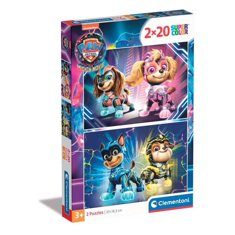 Clementoni Παιδικό Παζλ S.C. "Paw Patrol The Mighty Movie" 2x20 κομμάτια 