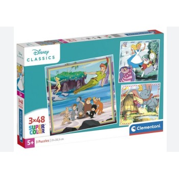 Clementoni Παιδικό Παζλ S.C. "Disney Classic" 3x48 κομμάτια