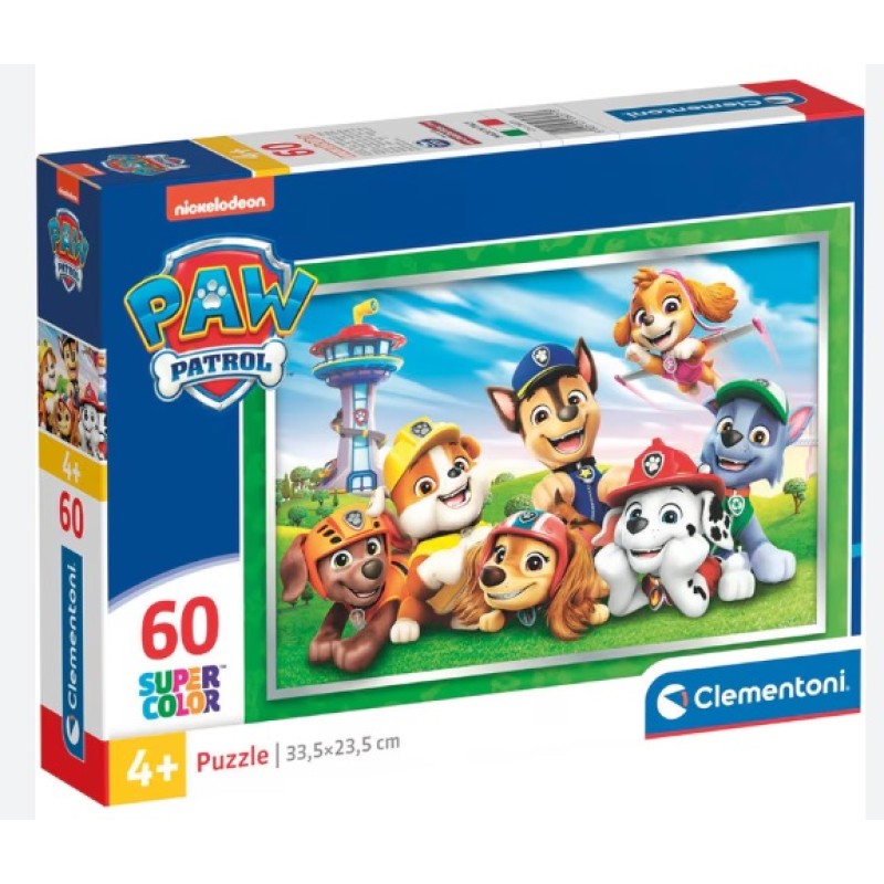 Clementoni Παιδικό Παζλ S.C. "Paw Patrol" 60 κομμάτια
