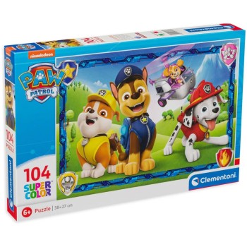 Clementoni Παιδικό Παζλ S.C. Paw Patrol 104 κομ.