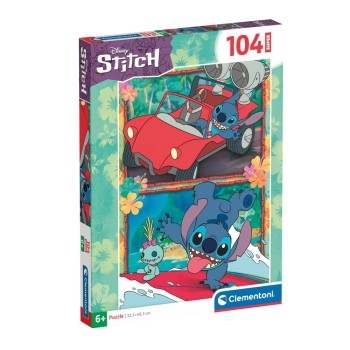 Clementoni Παιδικό Παζλ S.C. "Stitch" 104 κομ.