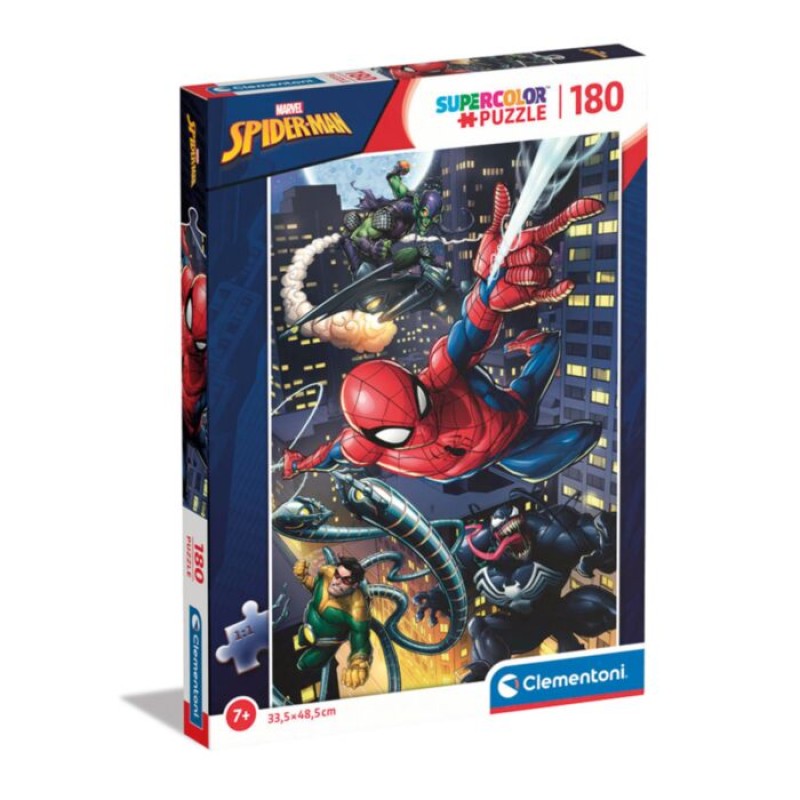 Clementoni Παιδικό Παζλ S.C. Spiderman 180 κομμ.