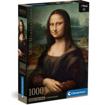 ΠΑΖΛ 1000 MUSEUM LEONARDO: ΜΟΝΑ ΛΙΖΑ COMPACT BOX