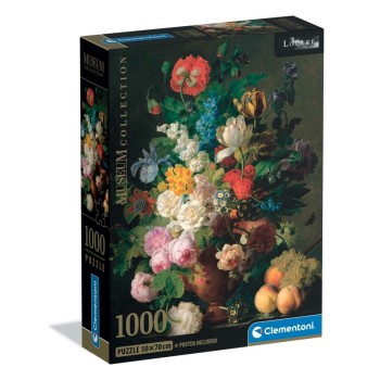 ΠΑΖΛ 1000 MUSEUM VAN DAEL - ΒΑΖΟ ΜΕ ΛΟΥΛΟΥΔΙΑ COMPACT BOX