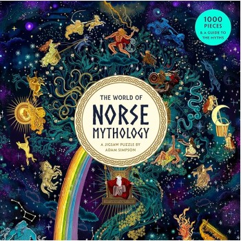 THE WORLD OF NORSE MYTHOLOGY : A JIGSAW PUZZLE - 1000 PIECES