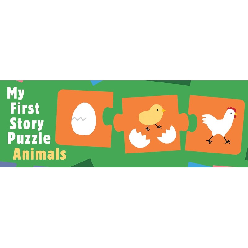 MY FIRST STORY PUZZLE ANIMALS: 3-PIECE PUZZLES