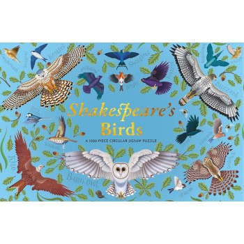 SHAKESPEARES BIRDS A 1000-PIECE CIRCULAR JIGSAW PUZZLE FOR ADULTS, PREMIUM QUALITY, BEAUTIFUL DESIG