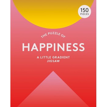 THE PUZZLE OF HAPPINESS: 150 PIECE GRADIENT PUZZLE