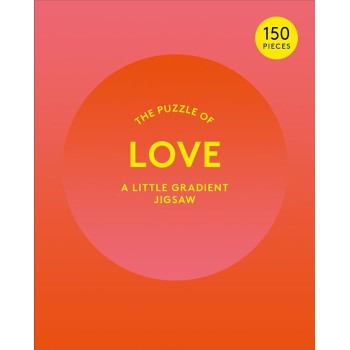 THE PUZZLE OF LOVE: 150 PIECE GRADIENT PUZZLE