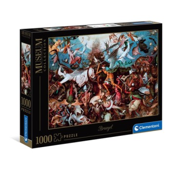 Clementoni Παζλ 1000 Museum Collection "Η Πτώση των επαναστατημένων αγγέλων" Pieter Bruegel the Elder