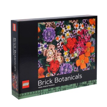 Chronicle Books Παζλ Lego Brick Botanicals 1000