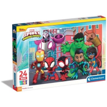 Clementoni Παιδικό Παζλ S.C. Maxi "Spidey" 24 κομμάτια
