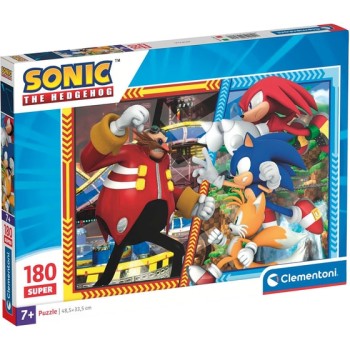 Clementoni Παιδικό Παζλ S.C. Sonic 180 κομμ.