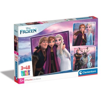 Clementoni Παιδικό Παζλ S.C. "Frozen II" 3x48 κομμάτια