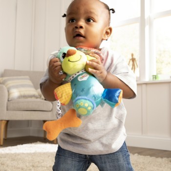 Lamaze Αισθητηριακό Παιχνίδι Clip & Go Με Ηχο "Pup Το Κουτάβι"