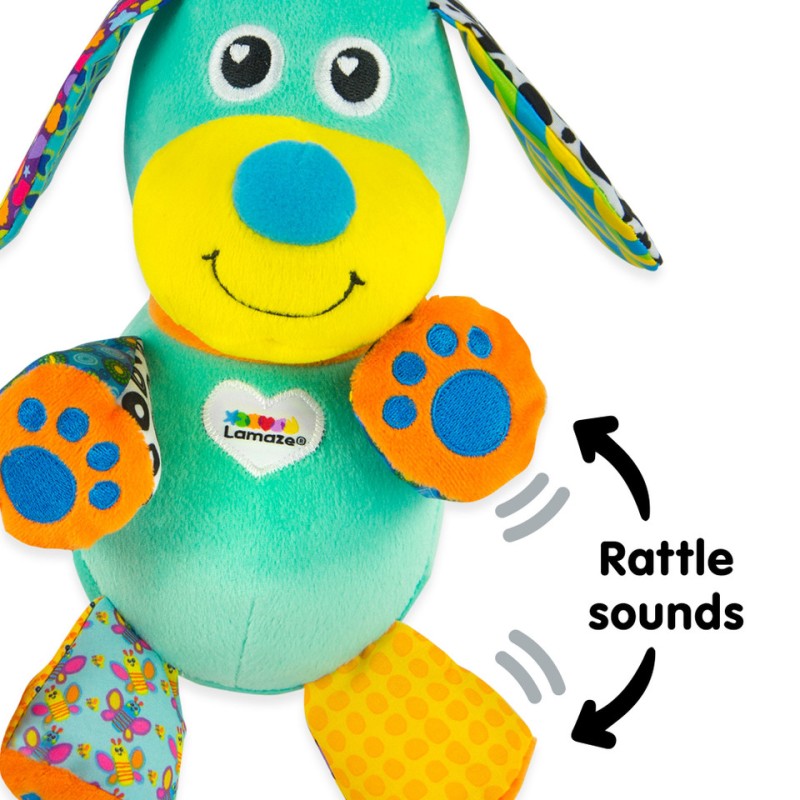Lamaze Αισθητηριακό Παιχνίδι Clip & Go Με Ηχο "Pup Το Κουτάβι"