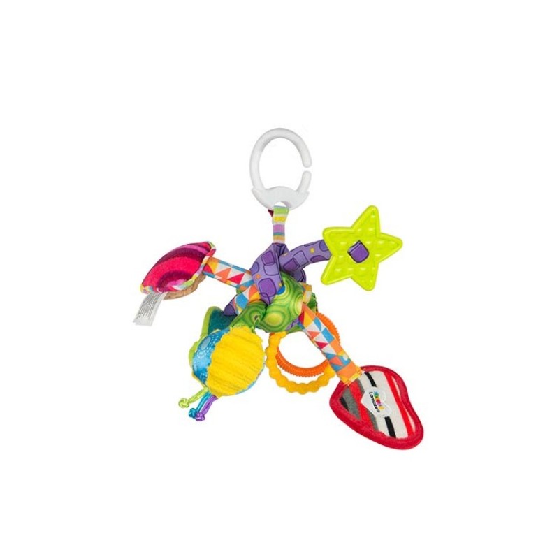 Lamaze Αισθητηριακό Παιχνίδι Clip & Go "Κομπος Δραστηριοτήτων"